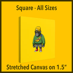 Stretched Canvas Square on 1.5"