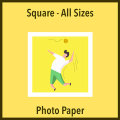 Satin Photo Paper Square