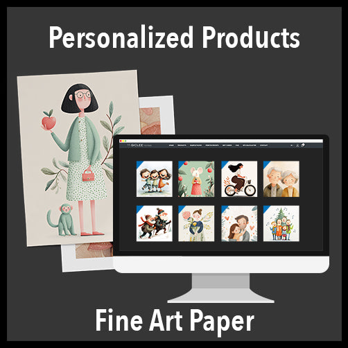 Personalized Product on Fine Art Paper