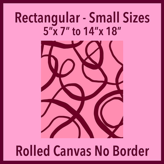 Rolled Canvas Small No Extra Border
